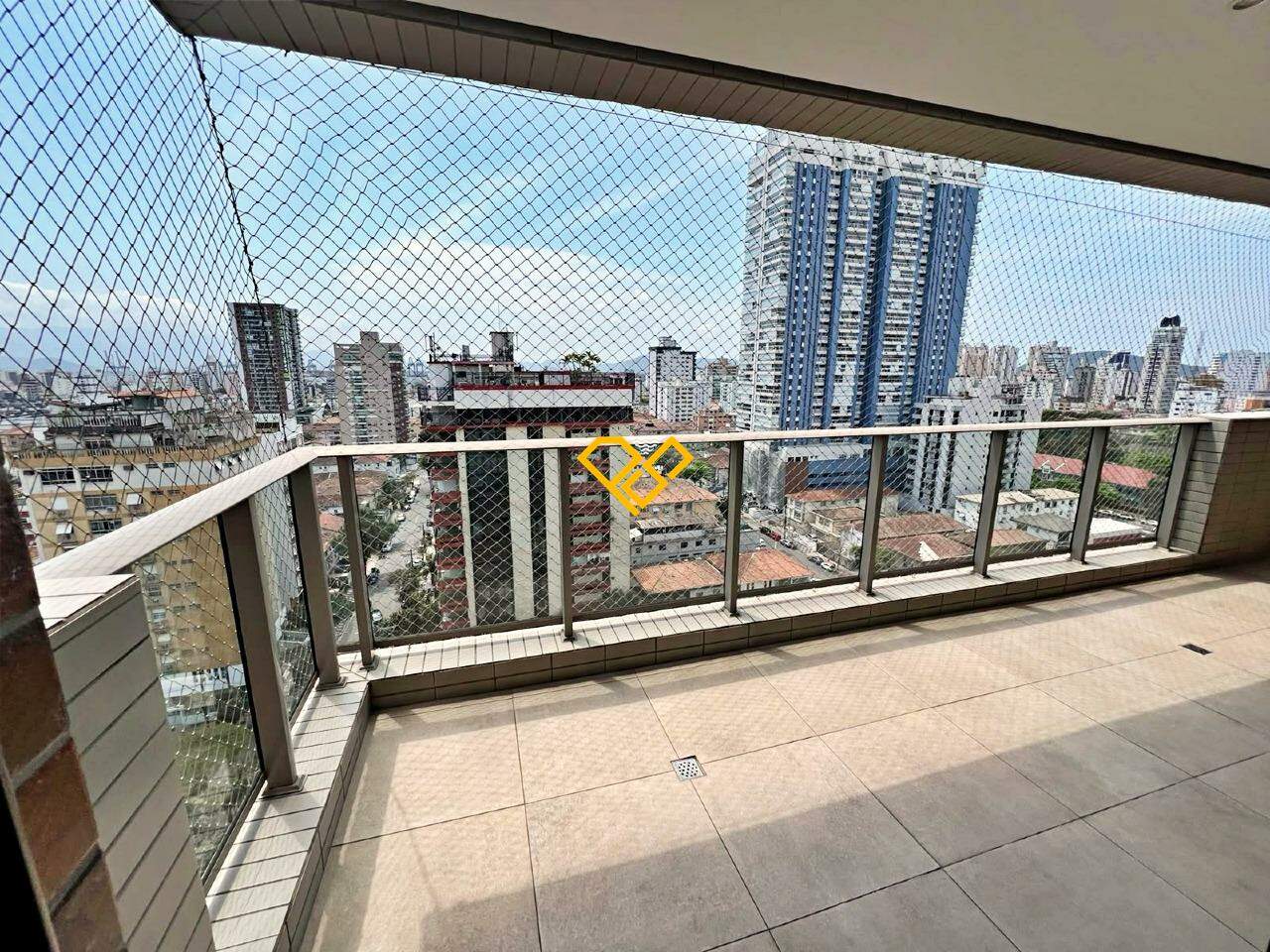 Apartamento para aluguel no Aparecida: Varanda