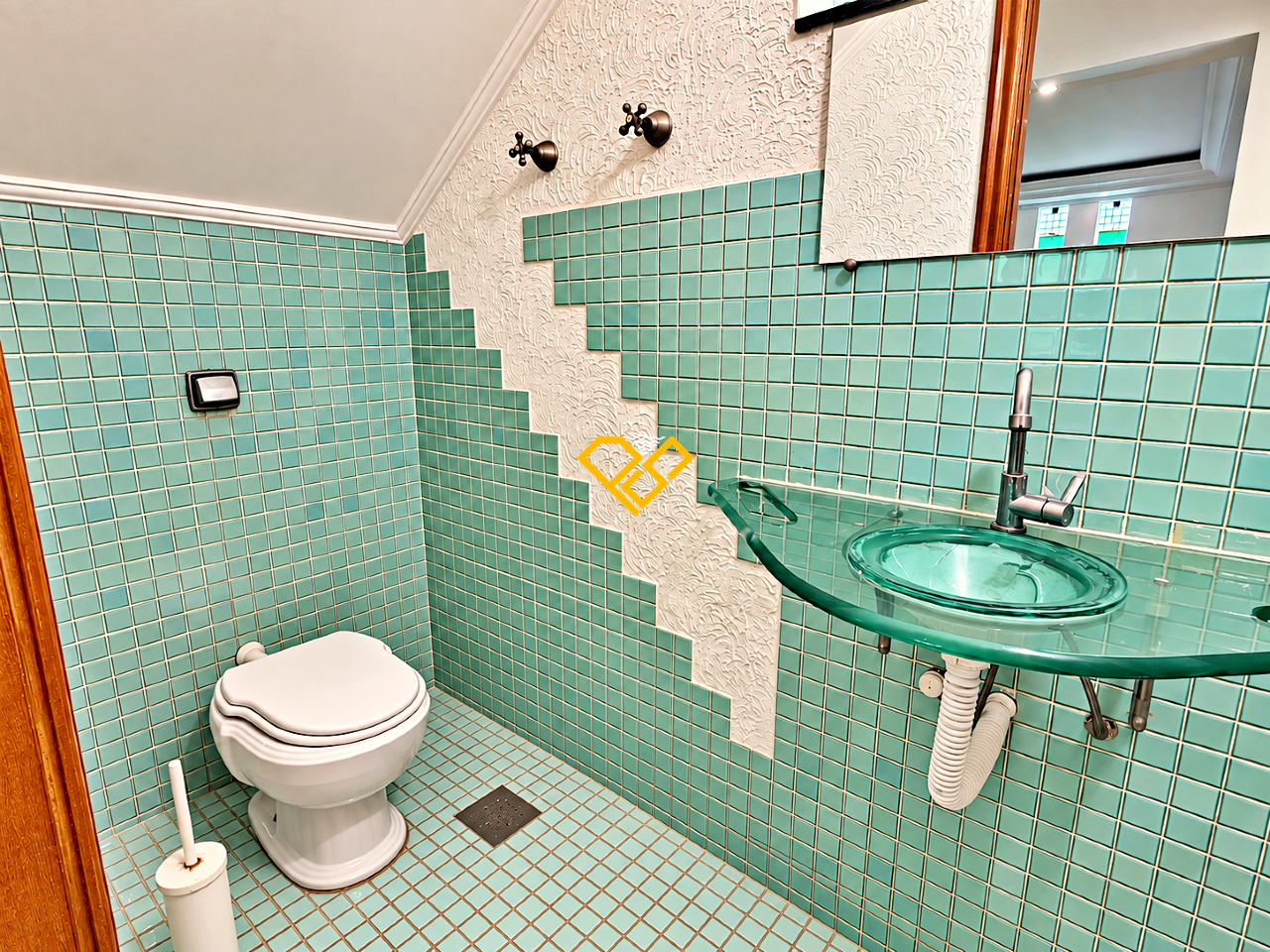 Apartamento à venda no Aparecida: Lavabo