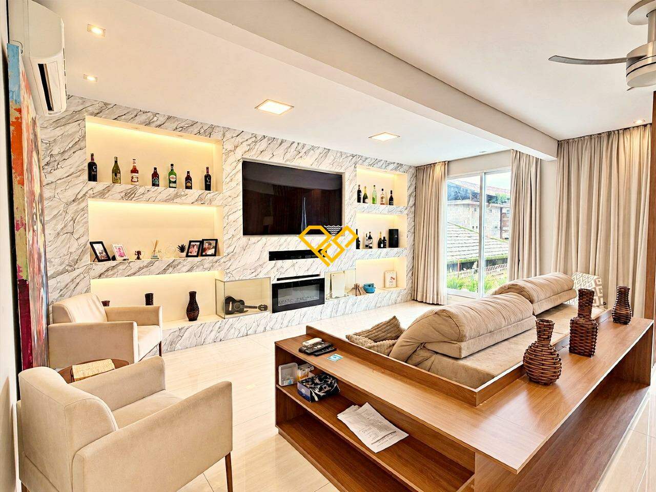 Casa à venda no Macuco: Sala