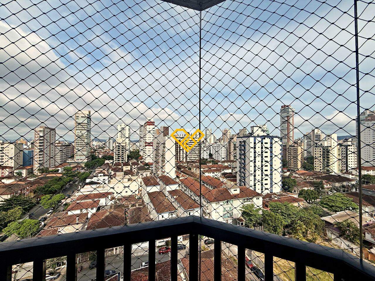 Apartamento para aluguel no Gonzaga: Varanda