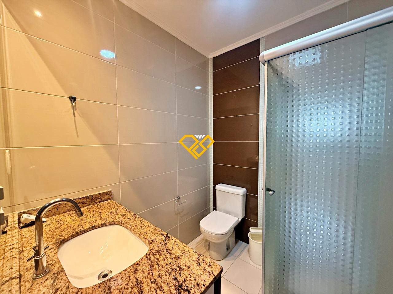 Apartamento para aluguel no Gonzaga: Wc social
