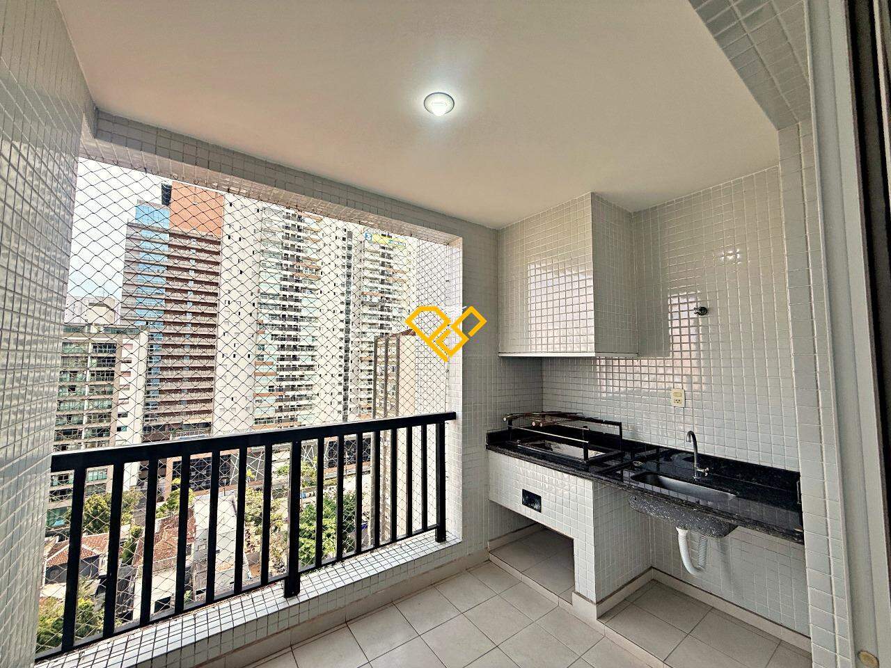 Apartamento para aluguel no Gonzaga: Varanda