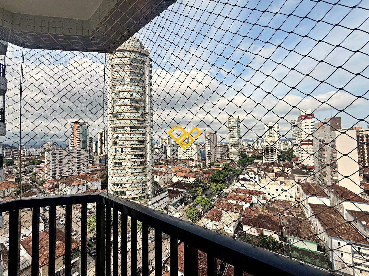 Apartamento para aluguel no Gonzaga: VAranda