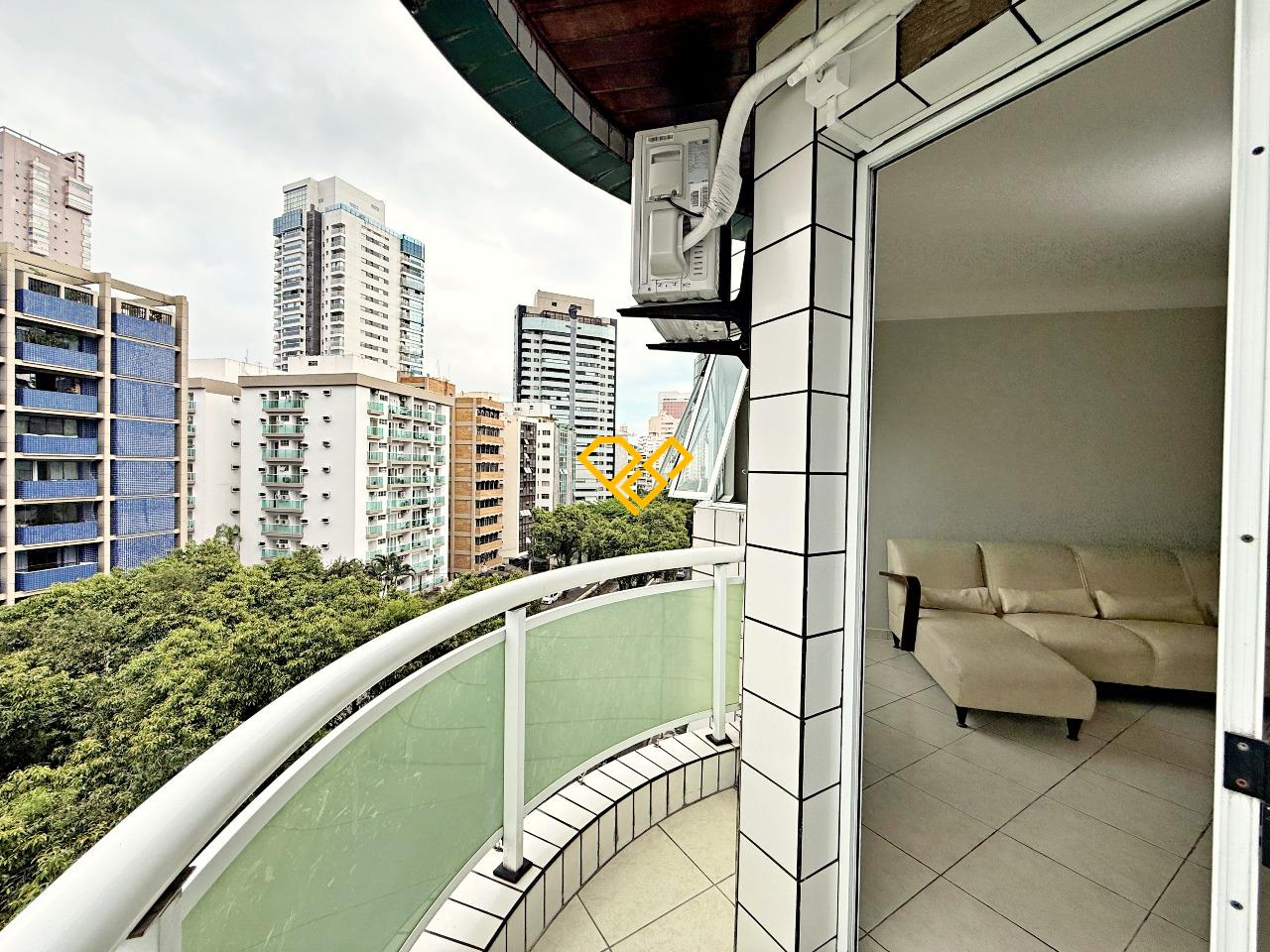 Apartamento para aluguel no Gonzaga: Varanda