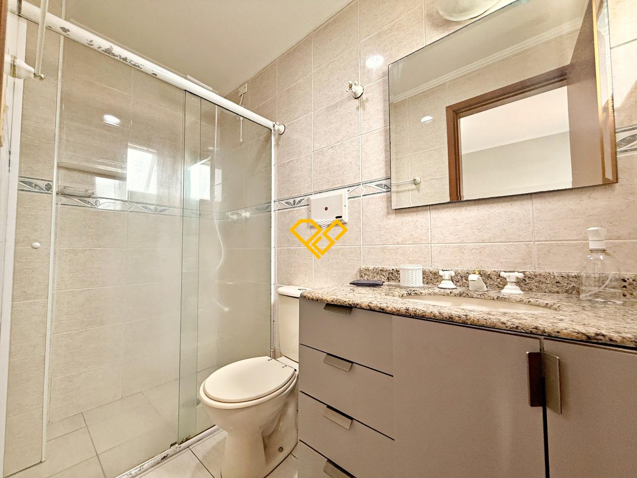 Apartamento para aluguel no Gonzaga: Wc suíte