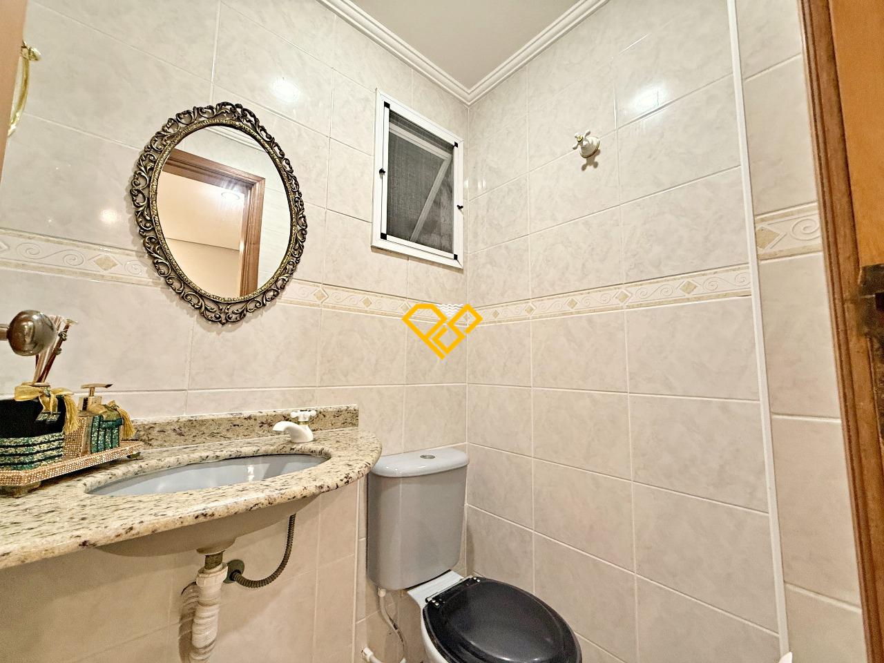 Apartamento para aluguel no Gonzaga: Lavabo