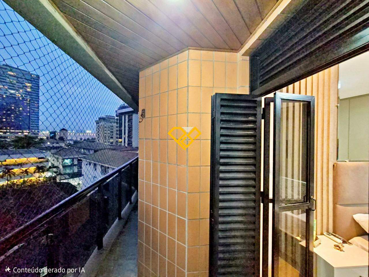 Apartamento à venda no Aparecida: Varanda