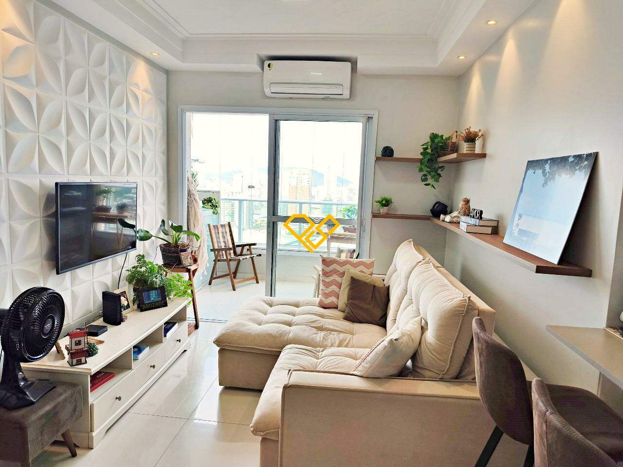 Apartamento à venda no Campo Grande: Sala