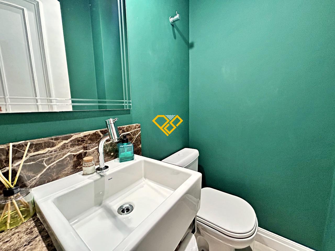 Apartamento à venda no Gonzaga: Lavabo