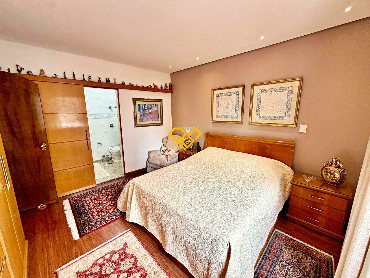 Apartamento à venda no Gonzaga: Dormitório 1 - suíte master