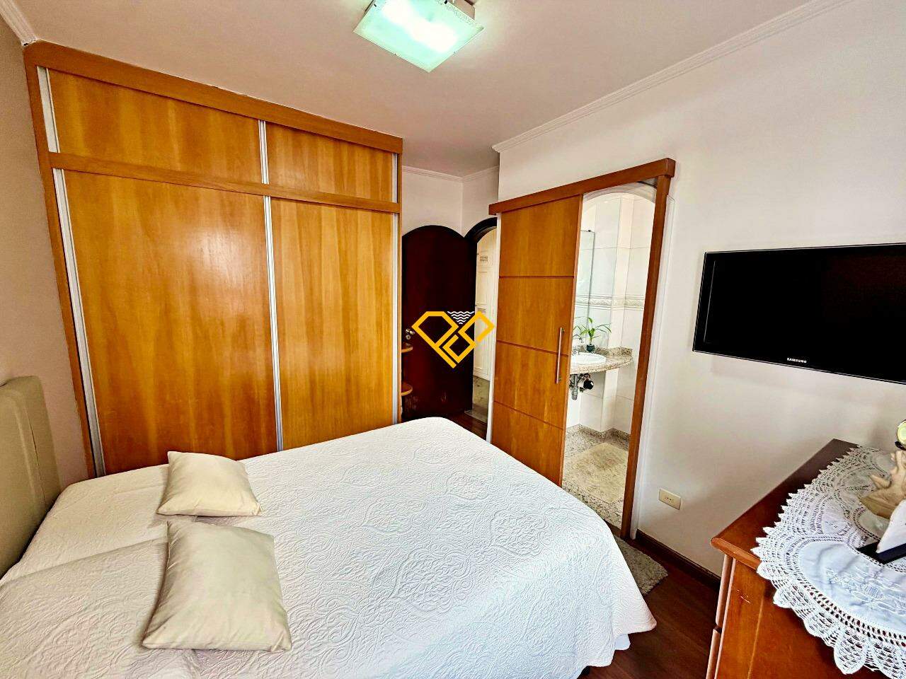 Apartamento à venda no Gonzaga: Dormitório 2 - su´pite
