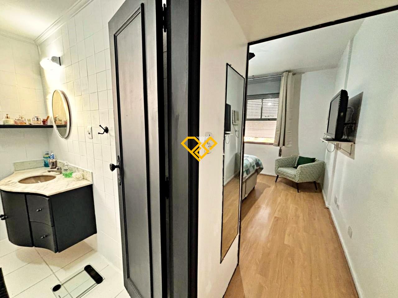 Apartamento à venda no Gonzaga: Dormitório 1 - suíte