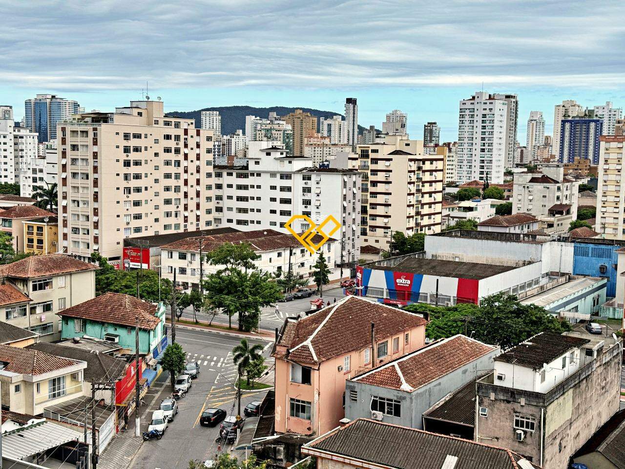 Cobertura à venda no Macuco: Vista