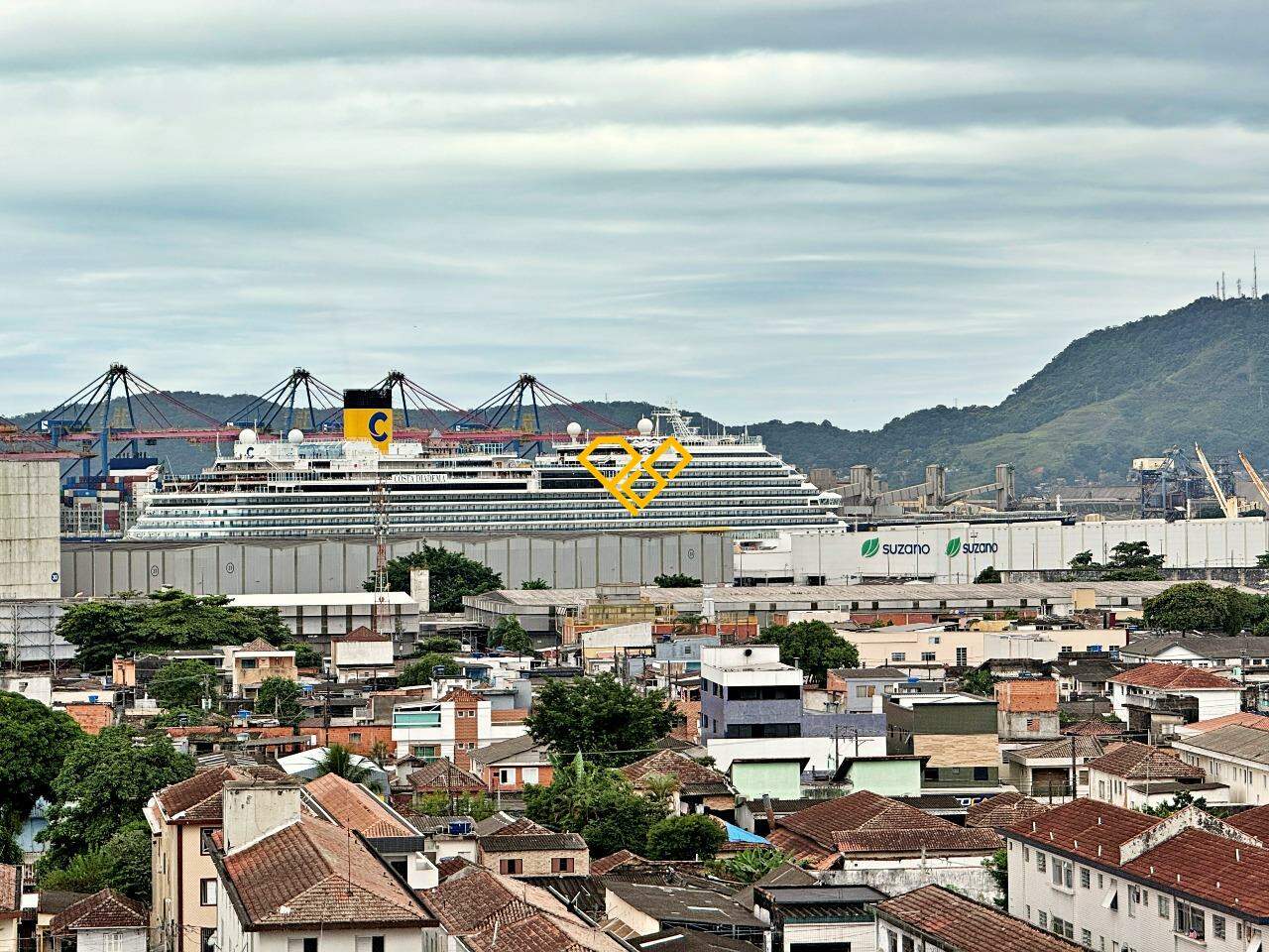 Cobertura à venda no Macuco: Vista