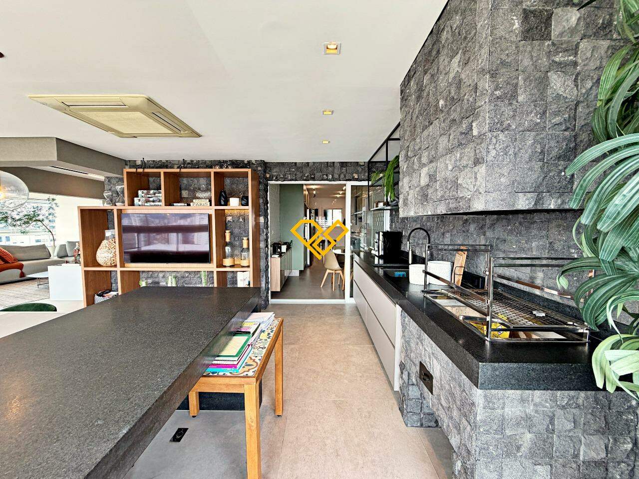 Apartamento à venda no Aparecida: Varanda
