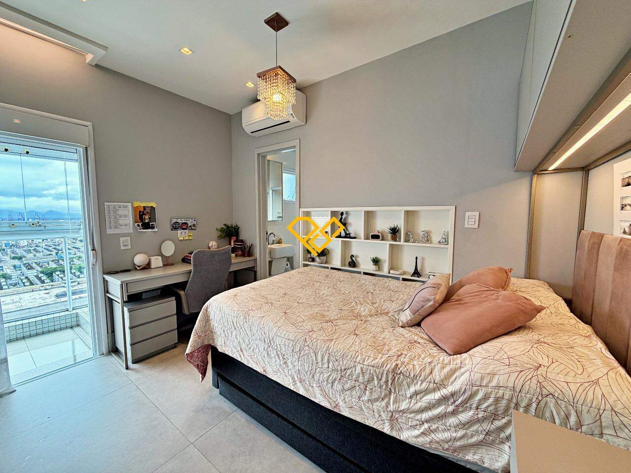 Apartamento à venda no Aparecida: Dormitório 3 - suíte