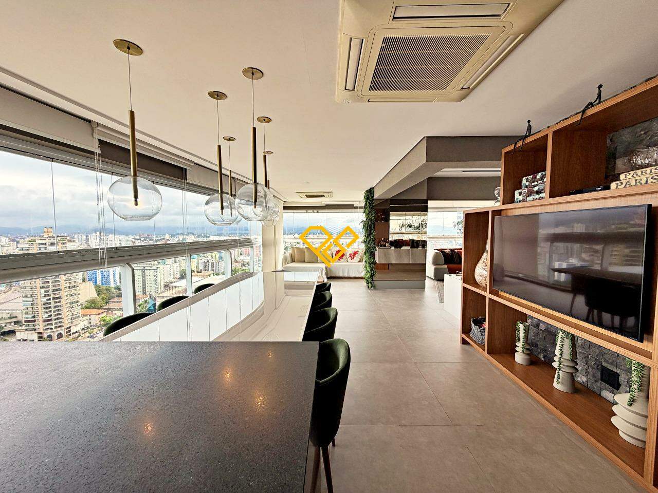 Apartamento à venda no Aparecida: Varanda