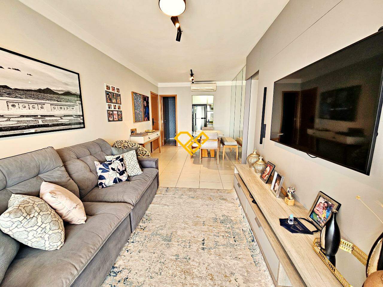 Apartamento à venda no Gonzaga: Sala