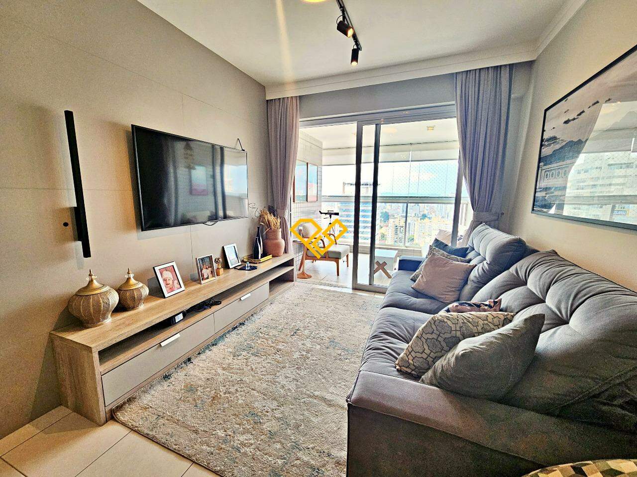 Apartamento à venda no Gonzaga: Sala
