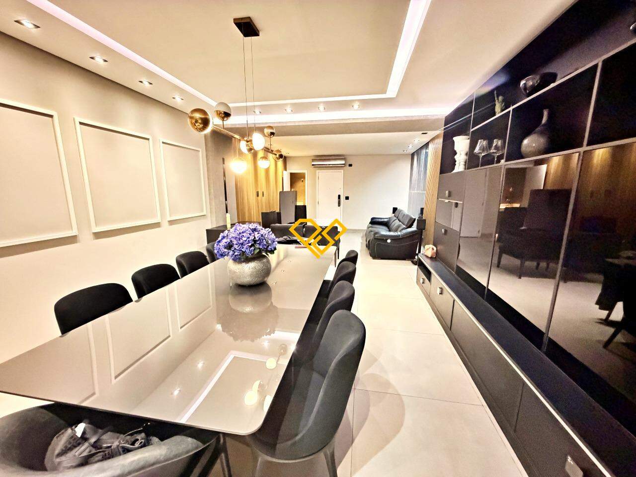Apartamento à venda no Aparecida: Sala de jantar