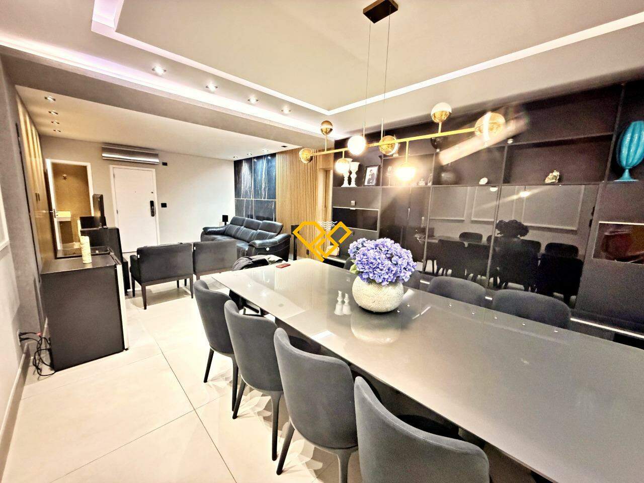 Apartamento à venda no Aparecida: Sala de jantar