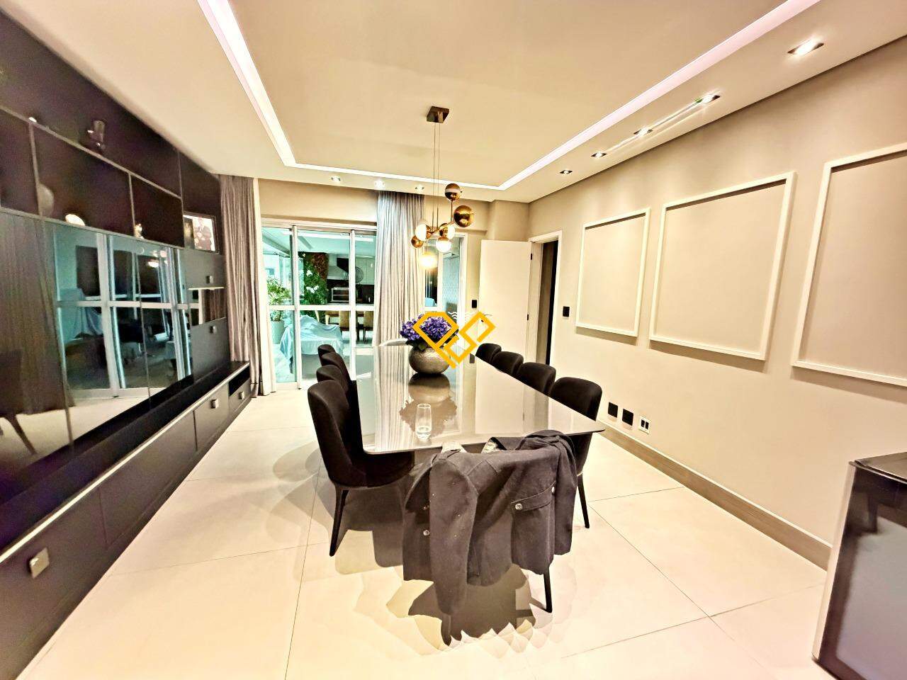 Apartamento à venda no Aparecida: Sala de jantar