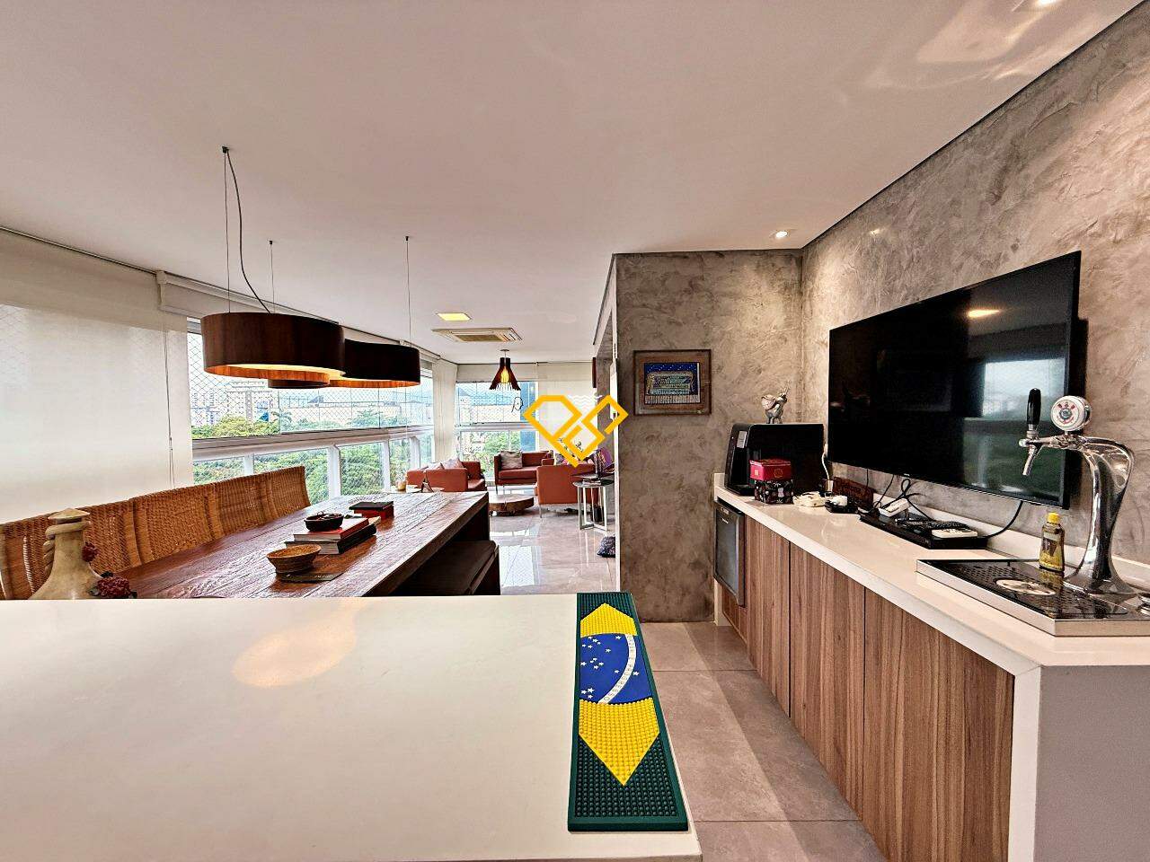 Garden à venda no Aparecida: Varanda gourmet