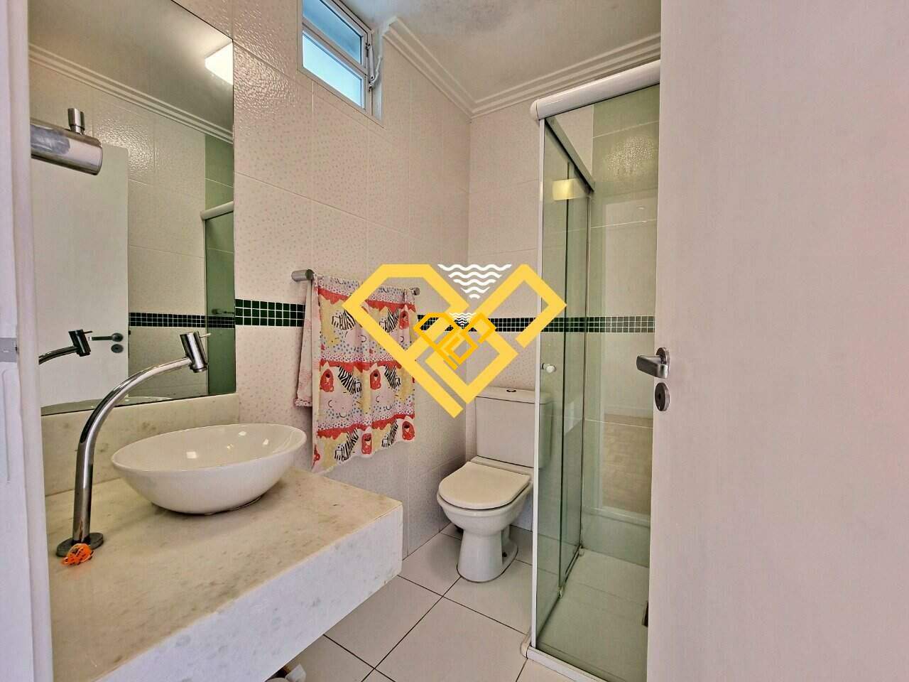 Apartamento à venda no Gonzaga: Wc suíte 2