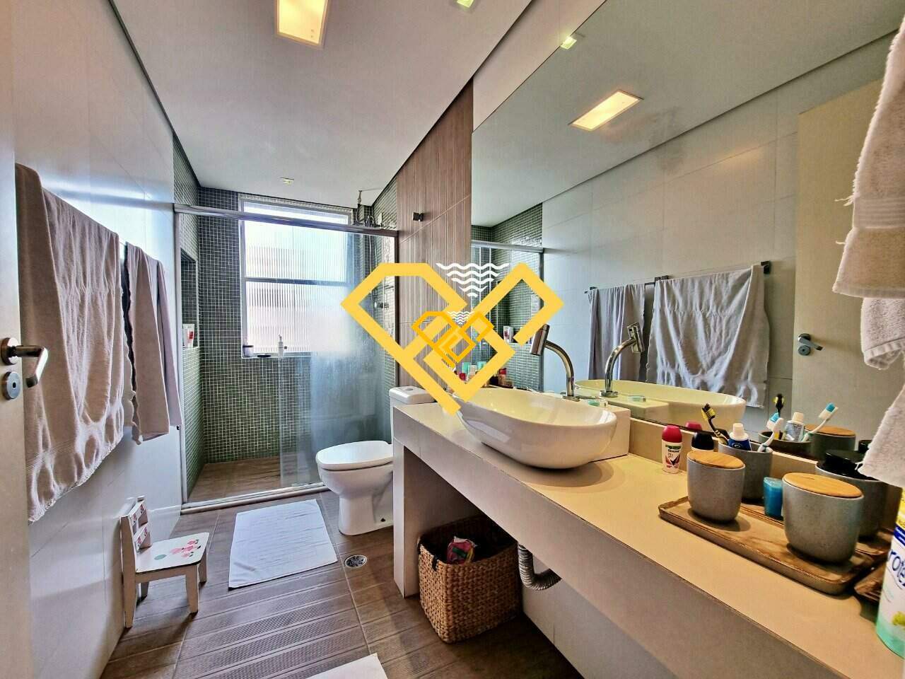 Apartamento à venda no Gonzaga: Wc suíte 3