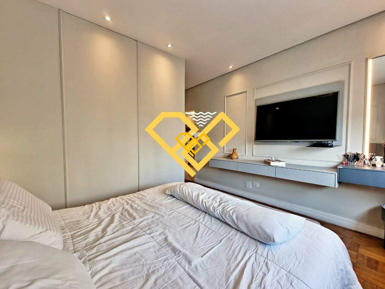Apartamento à venda no Gonzaga: Dormitório 3 - suíte