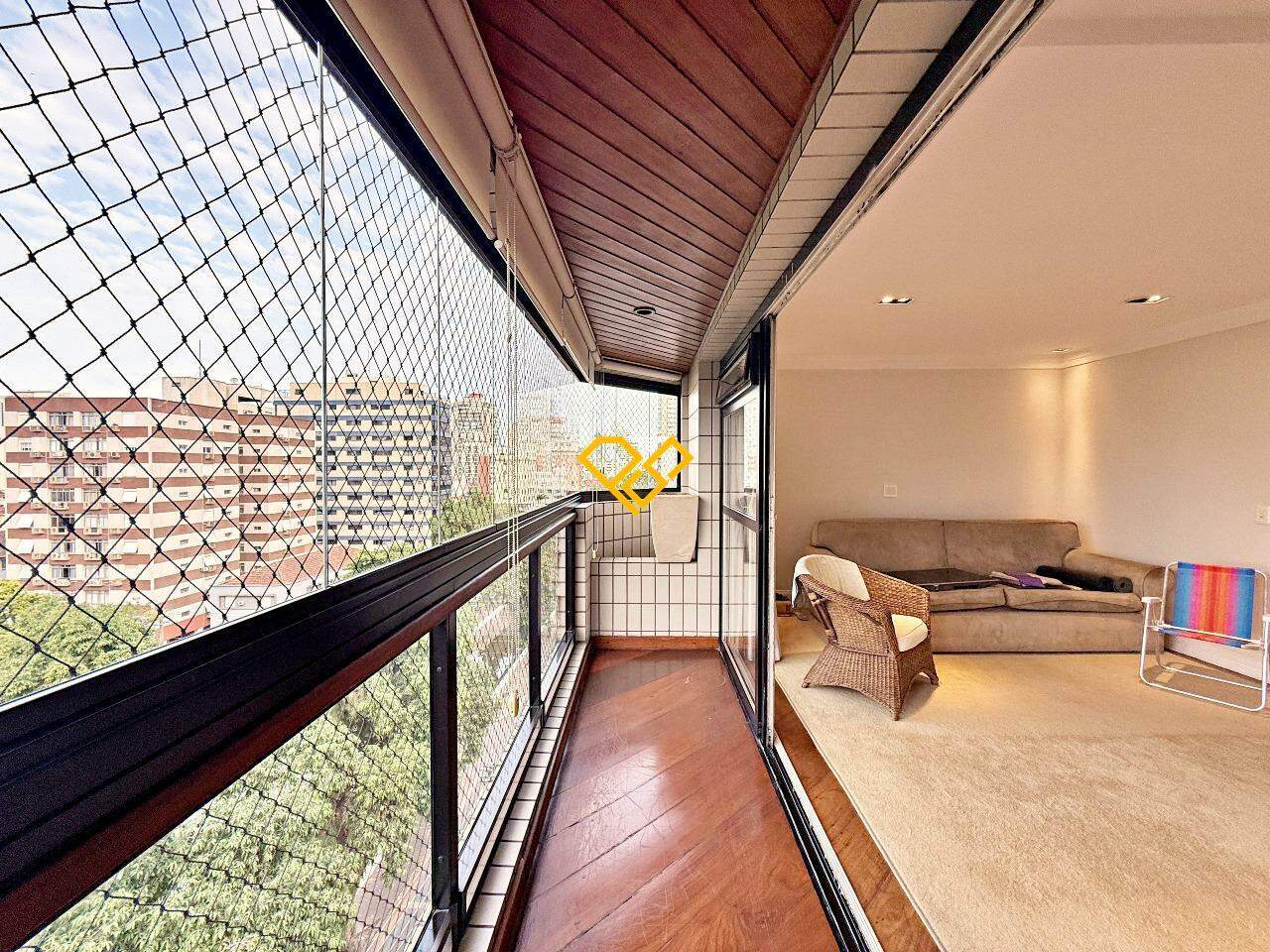 Apartamento à venda no Gonzaga: Varanda