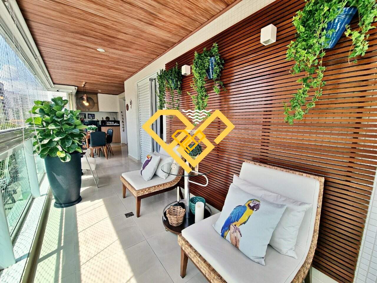 Apartamento à venda no Aparecida: Varanda gourmet