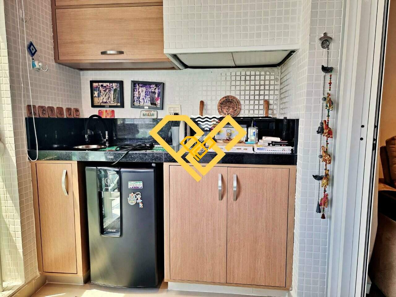 Apartamento à venda no Aparecida: Varanda gourmet