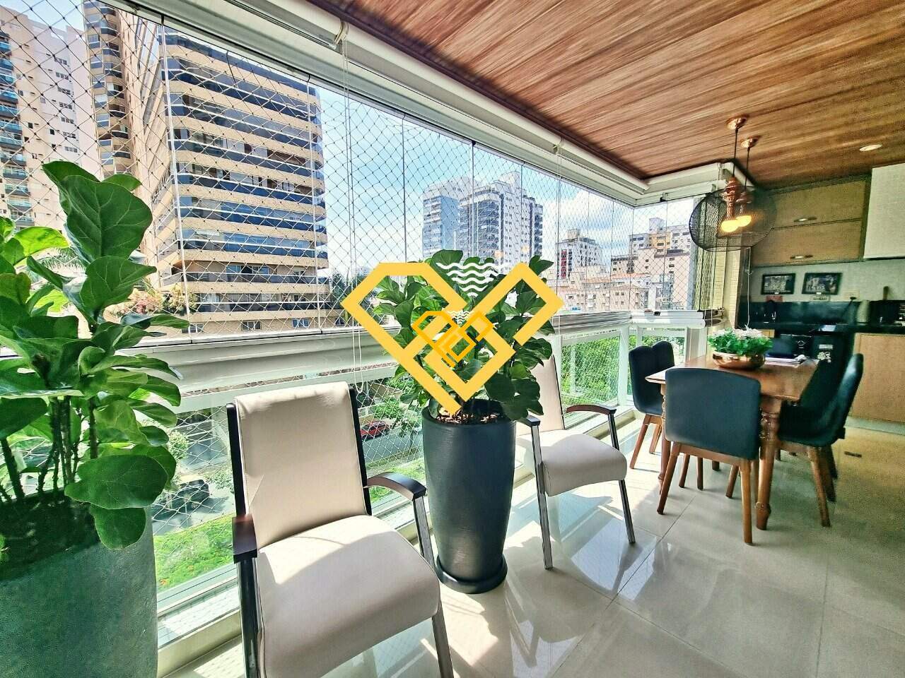 Apartamento à venda no Aparecida: Varanda gourmet