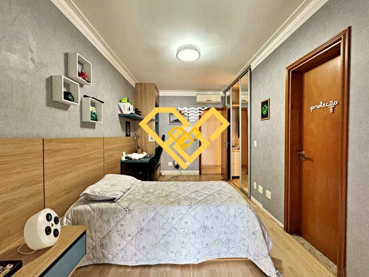 Apartamento à venda no Aparecida: Dormitório 1 - suíte