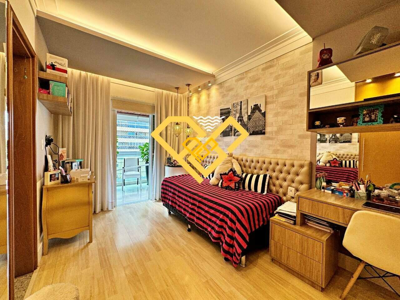 Apartamento à venda no Aparecida: Dormitório 3 - suíte