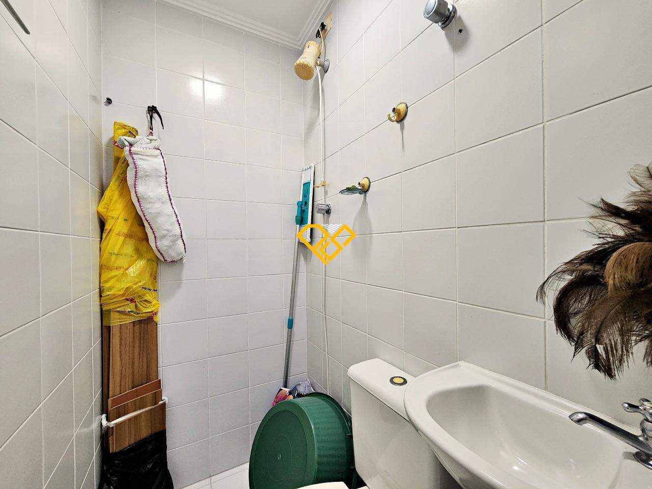 Apartamento à venda no Pompéia: Wc de serviço