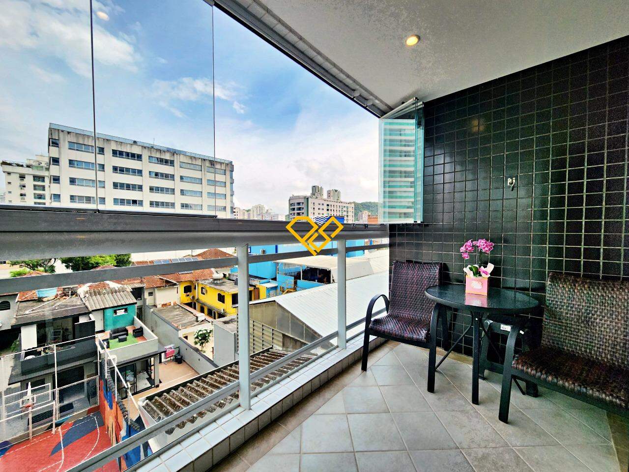 Apartamento à venda no Pompéia: Varanda