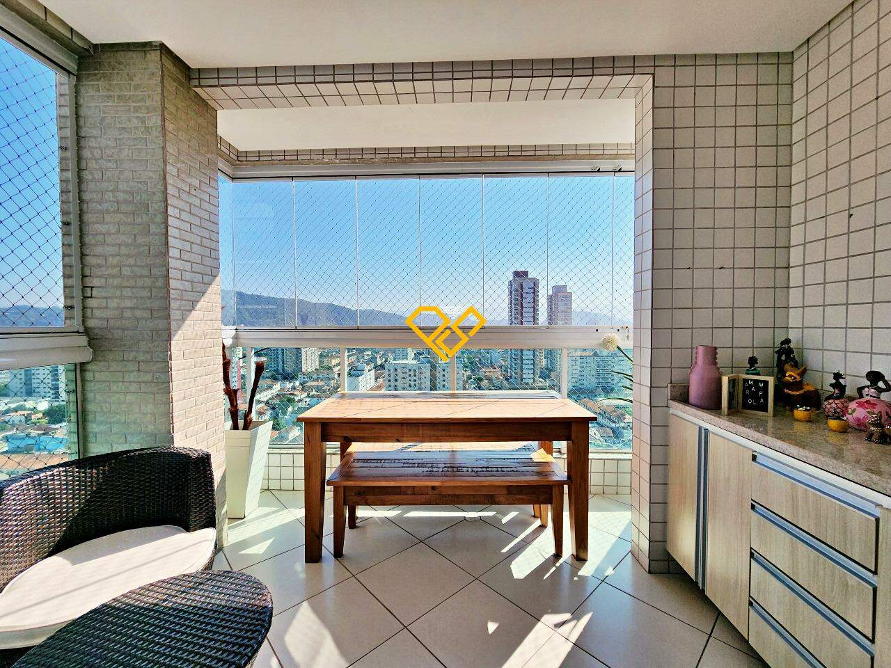 Apartamento à venda no Pompéia: Varanda