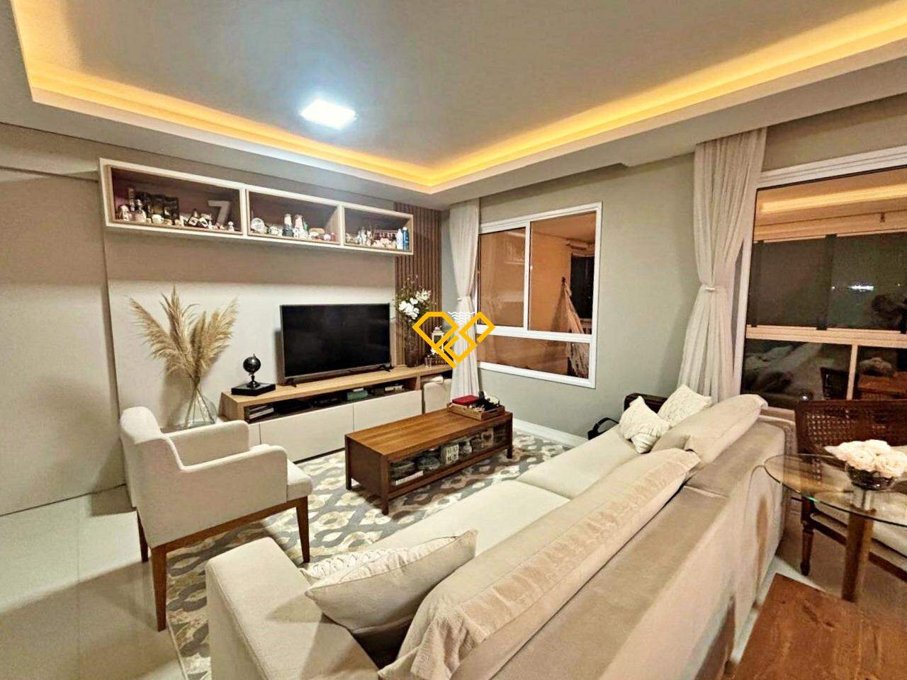 Apartamento à venda no Embaré: Sala