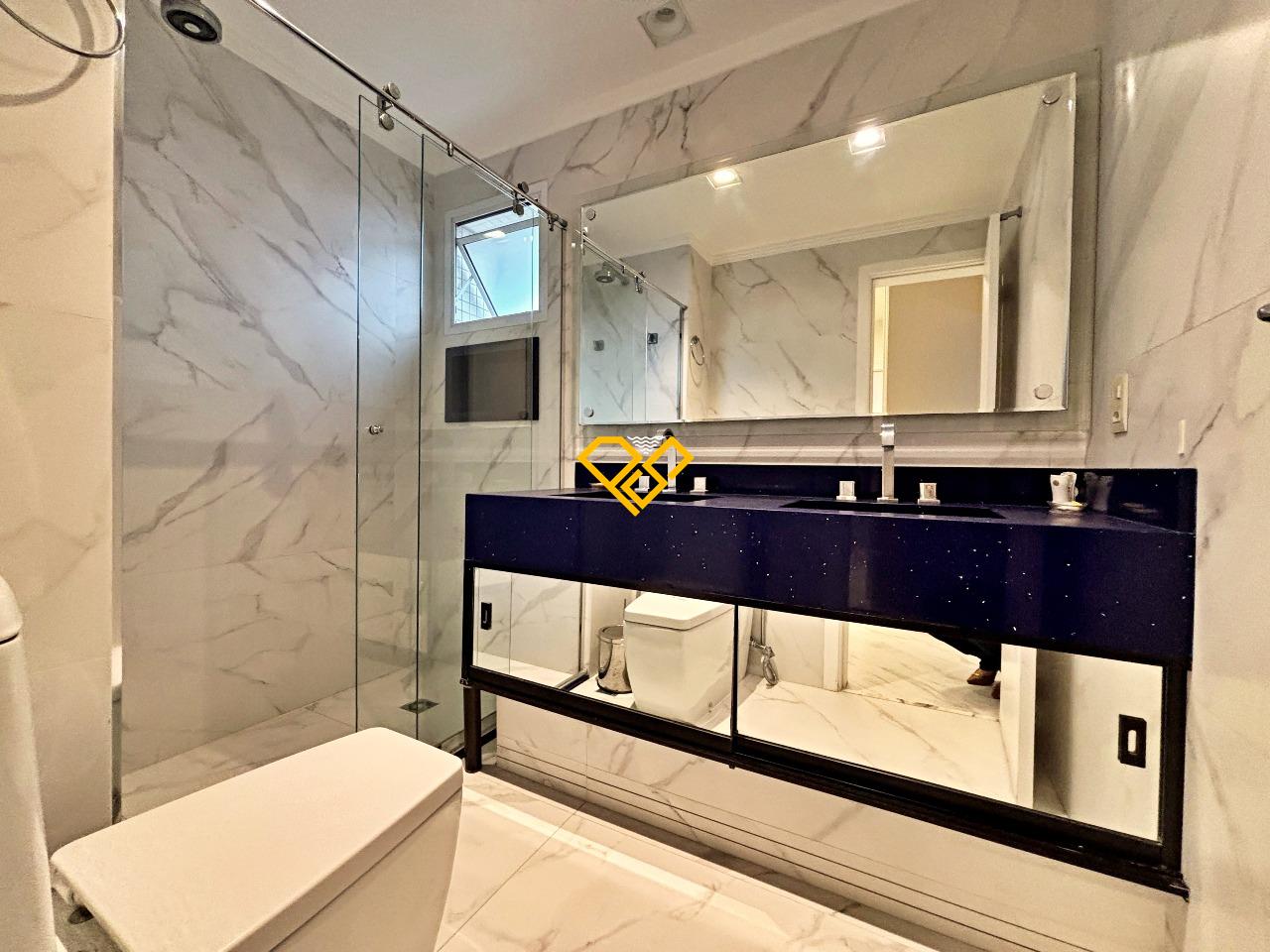 Apartamento à venda no Embaré: Wc suíte 1 - master