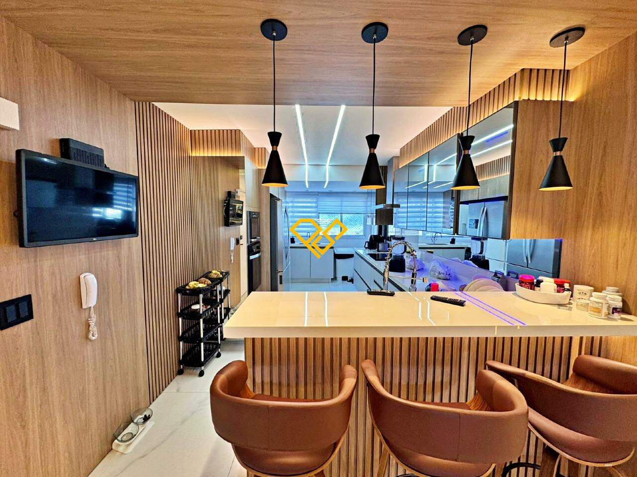 Apartamento à venda no Ponta da Praia: Cozinha