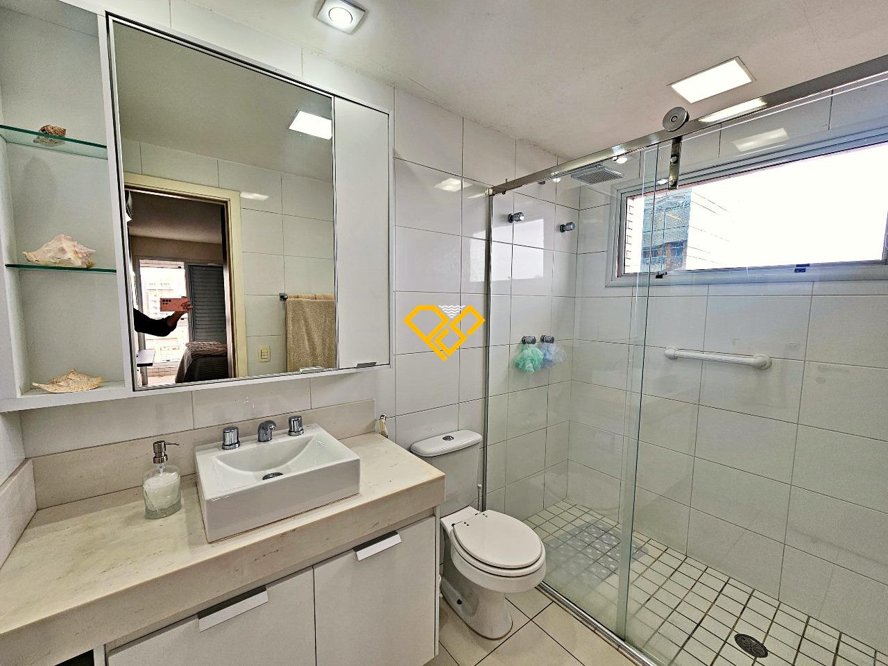 Apartamento à venda no Gonzaga: Wc suíte