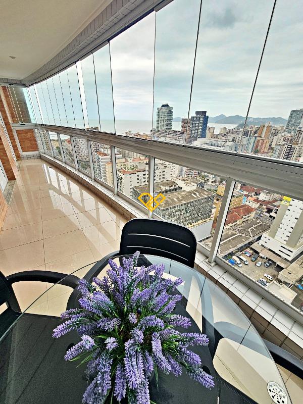 Apartamento à venda no Gonzaga: Varanda