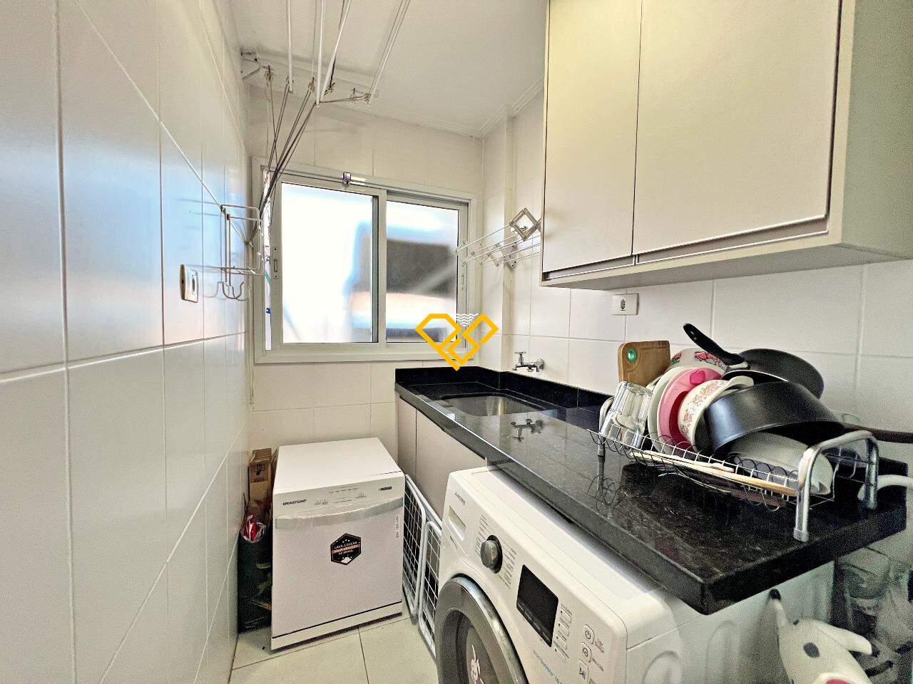 Apartamento à venda no Vila Belmiro: Área de serviço