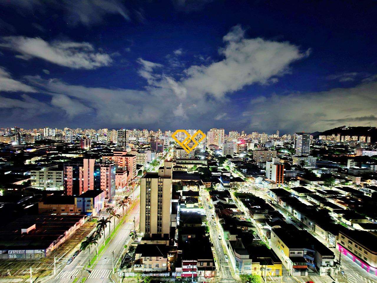 Apartamento à venda no Vila Mathias: Vista do dormitório