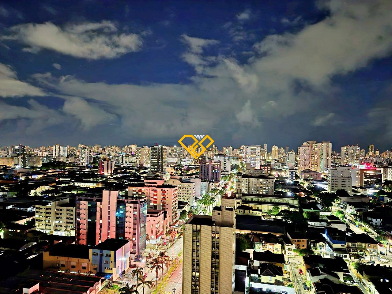 Apartamento à venda no Vila Mathias: Vista do dormitório