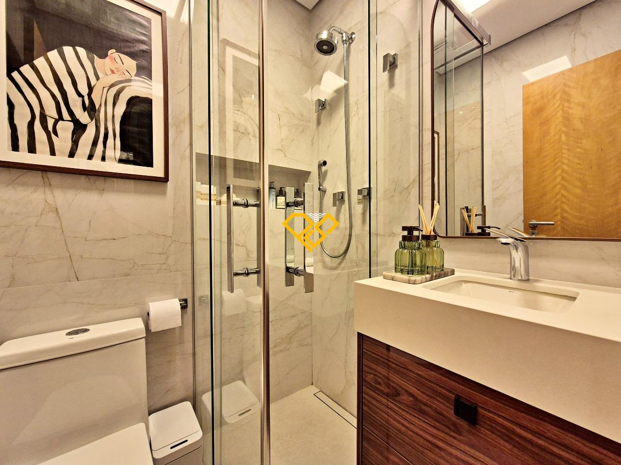 Apartamento à venda no Vila Mathias: Wc social