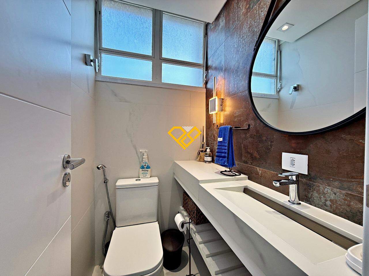 Apartamento à venda no Aparecida: Lavabo