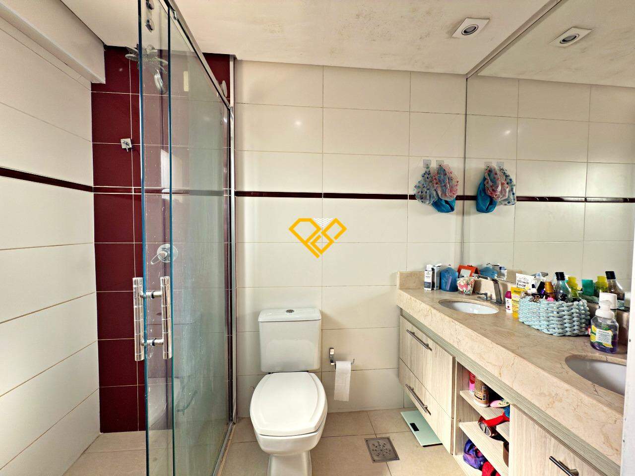 Apartamento à venda no Embaré: Wc suíte 1 - master